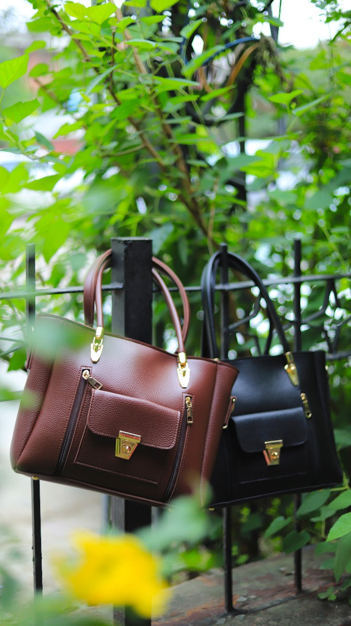Premium Handbags & Totes Material: Premium Quality PU Leather (Faux Leather) image 4