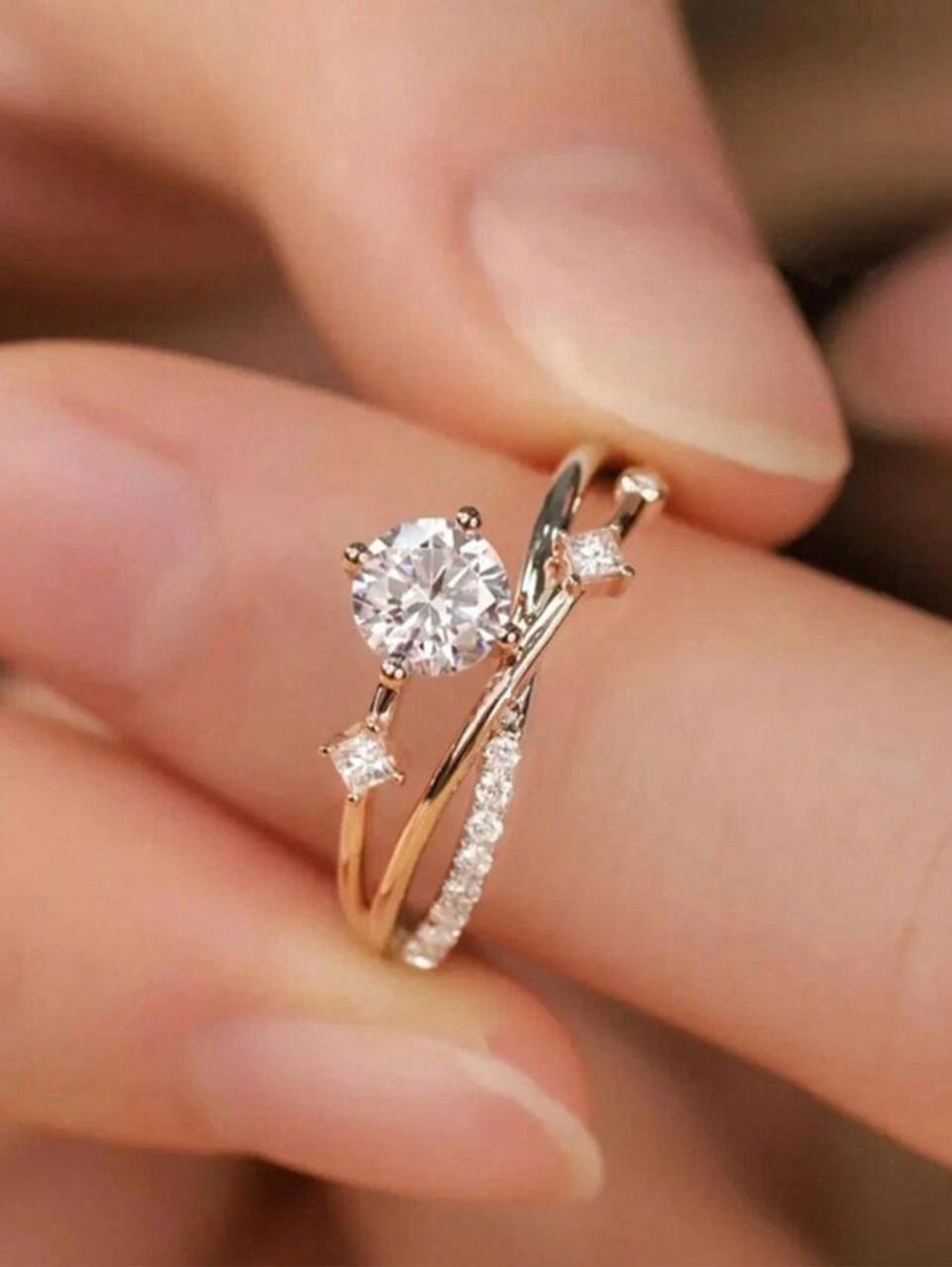 UNIVERSE THEMED OPEN ADJUSTABLE RING image 2