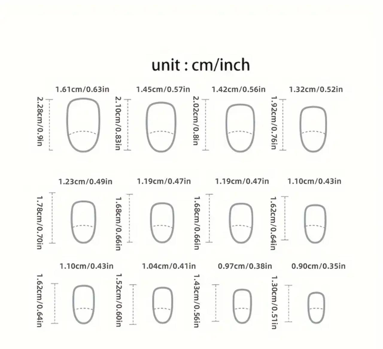 24pcs Set, Glossy Grey Almond Shaped Medium Length Press-On, Waterproof Removable False Nail Perfect for Gift and Party Use image 1