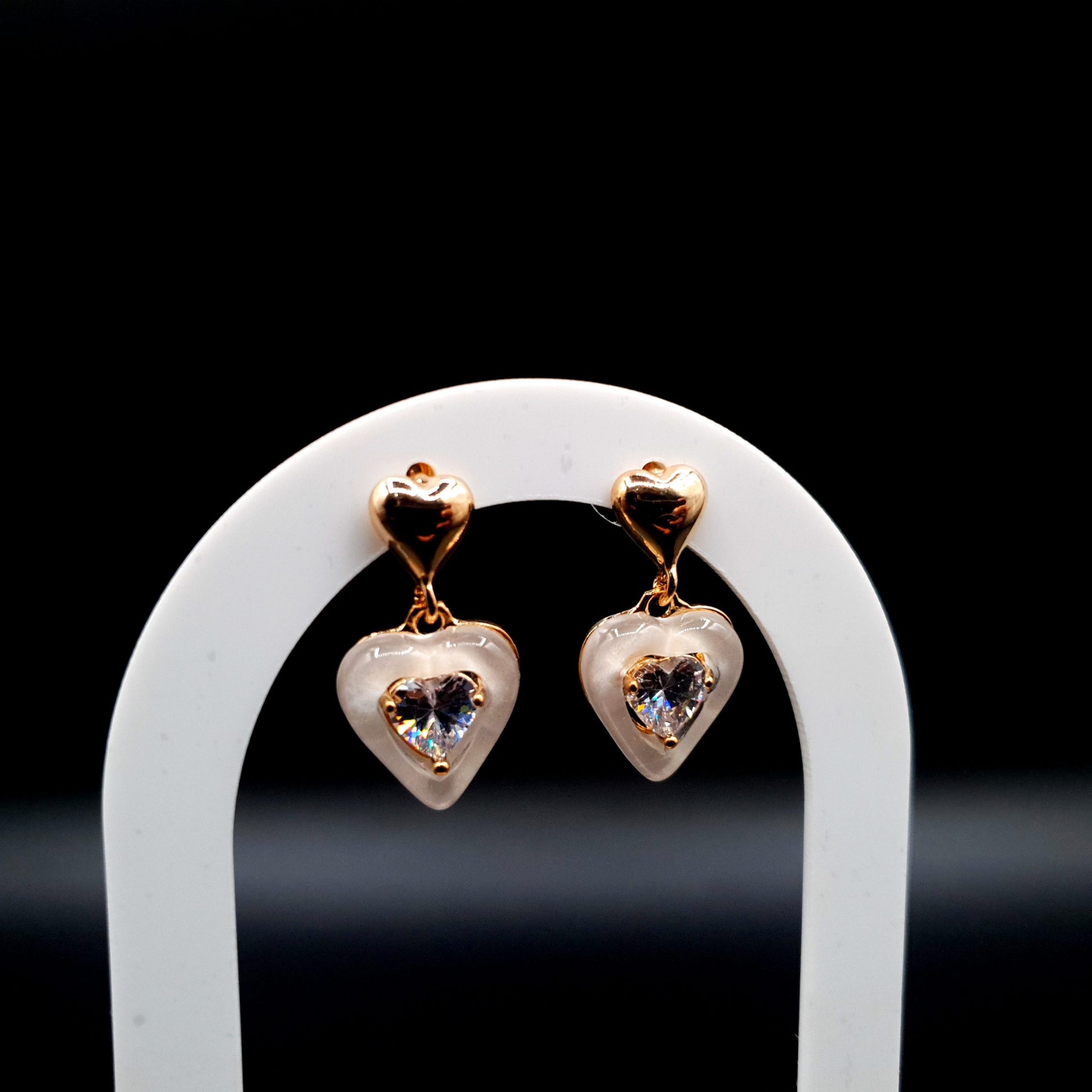 HEART SHAPE -SILVER & GOLDEN image 3