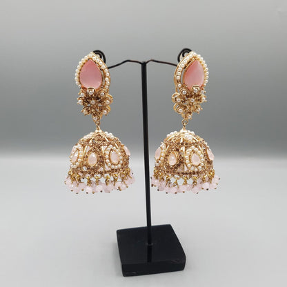 Royal Crystal Statement Jhumka