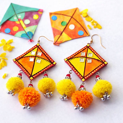 Basant Heritage Kite Earrings