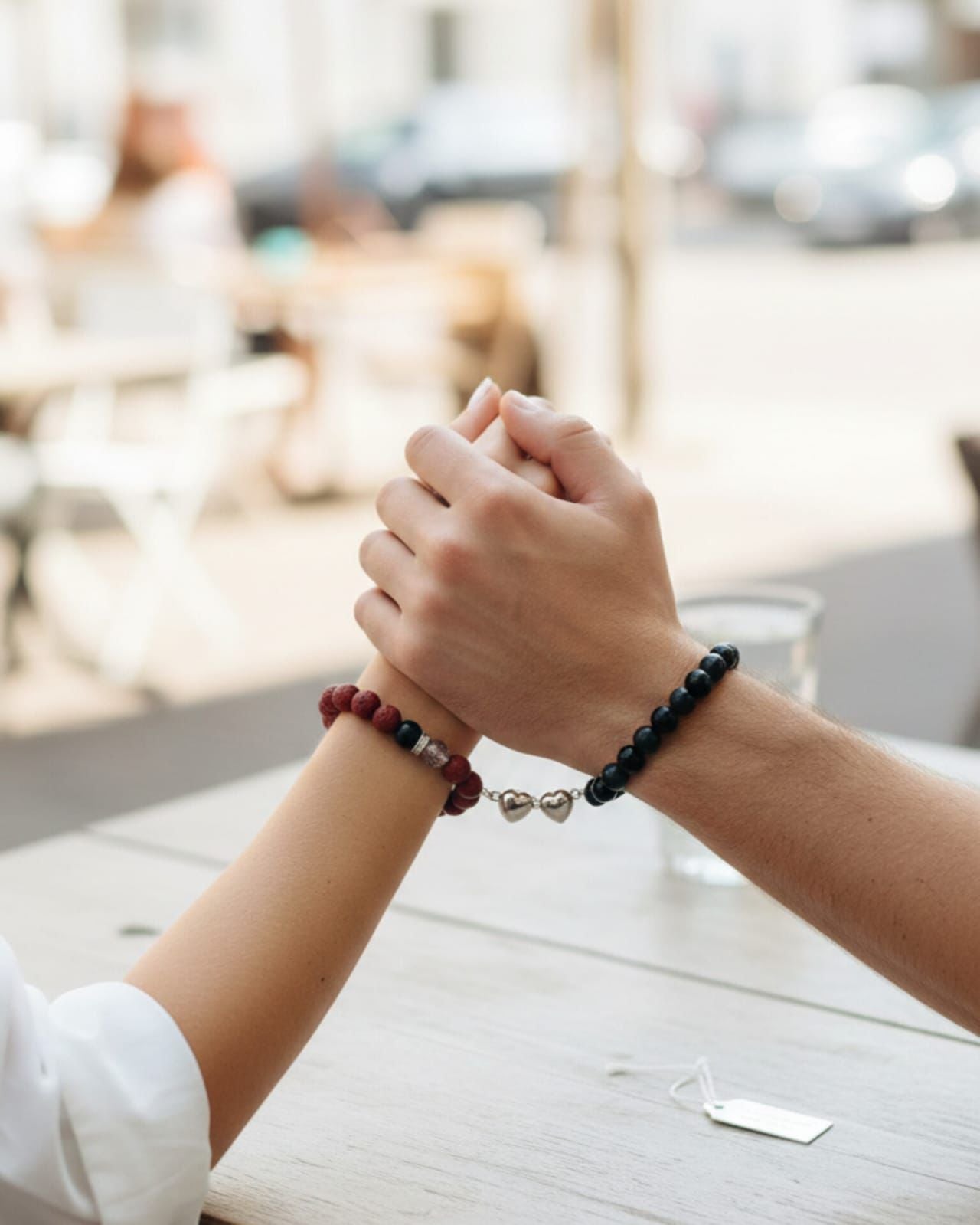 Soulmate Heart Couple Hand-Made Bracelets Set