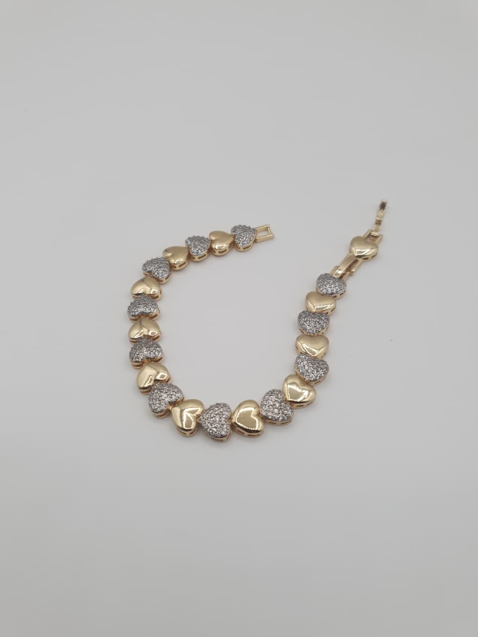 Zirconia Heart Bracelet