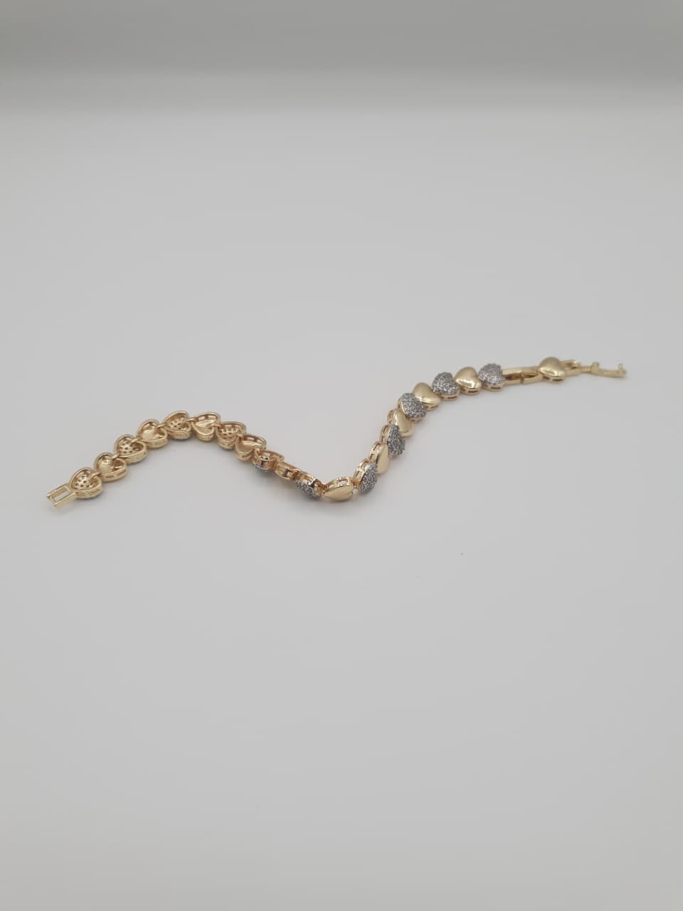 Zirconia Heart Bracelet