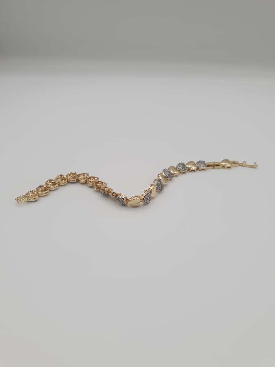 Zirconia Heart Bracelet