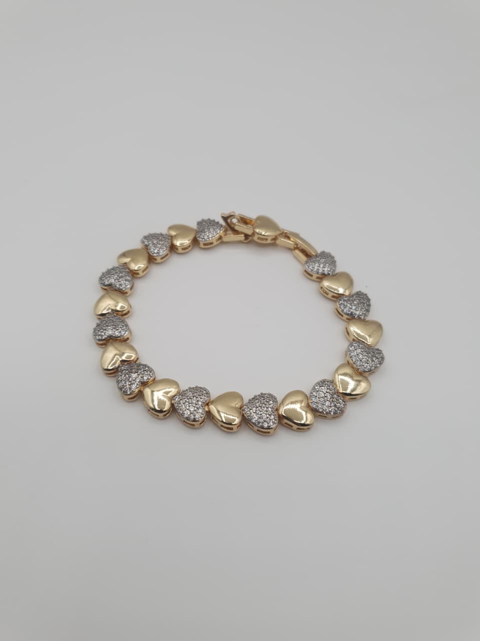 Zirconia Heart Bracelet