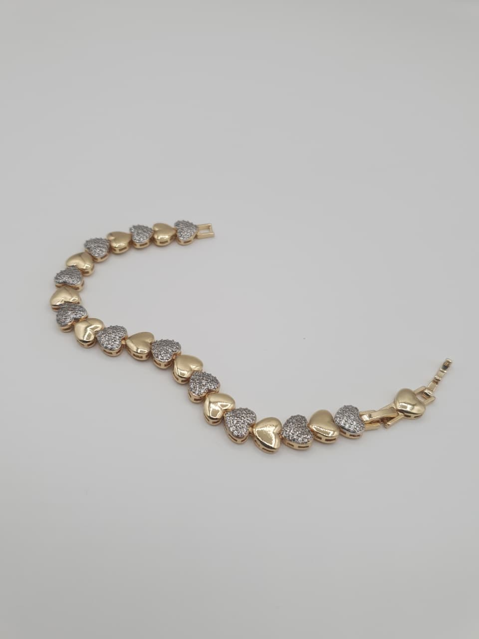 Zirconia Heart Bracelet