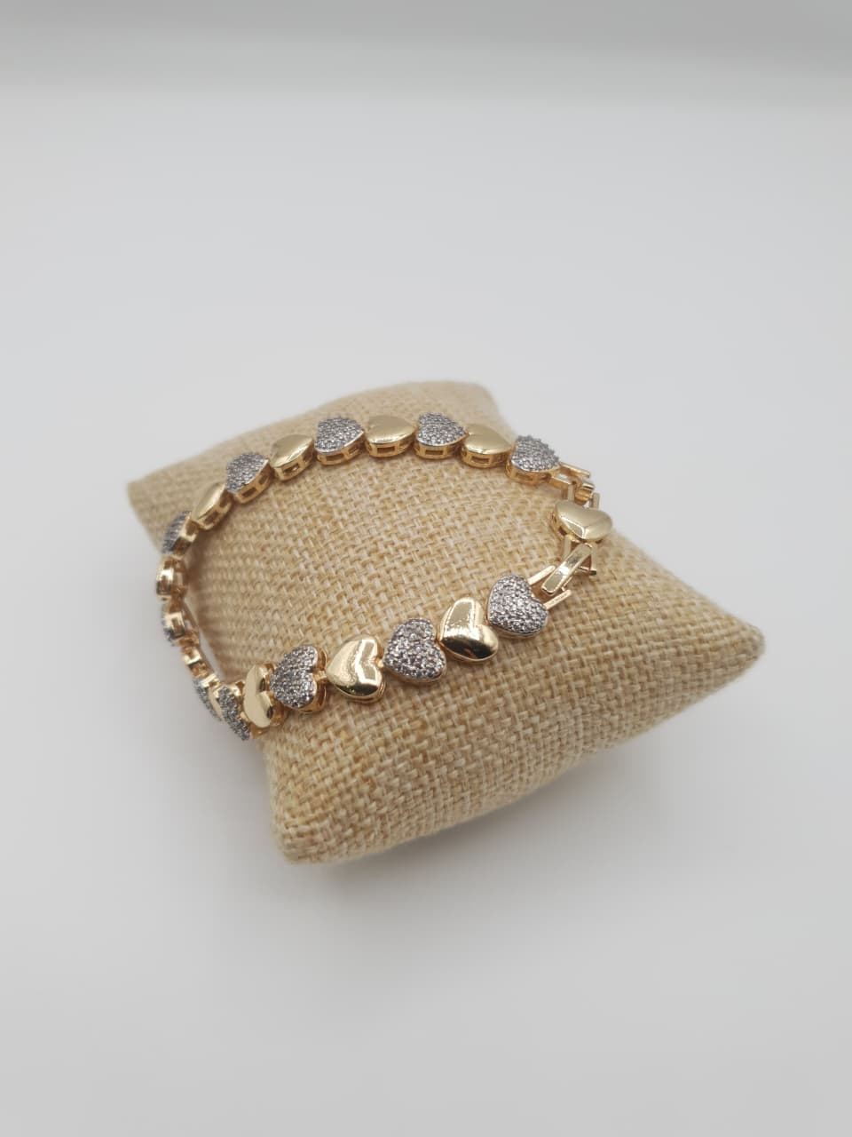 Zirconia Heart Bracelet