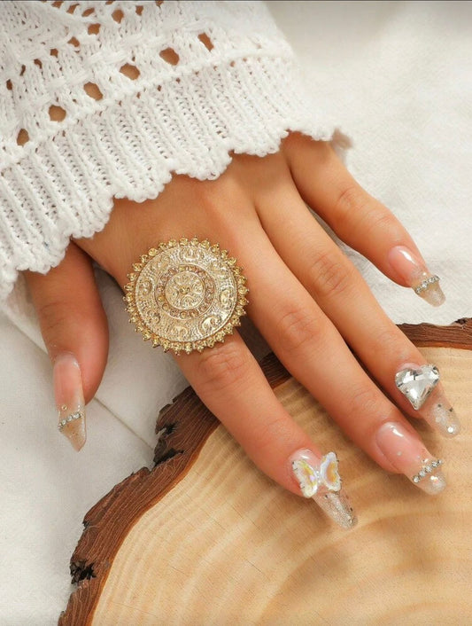 Royal Antique Statement Adjustable Ring