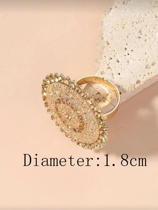 Royal Antique Statement Adjustable Ring