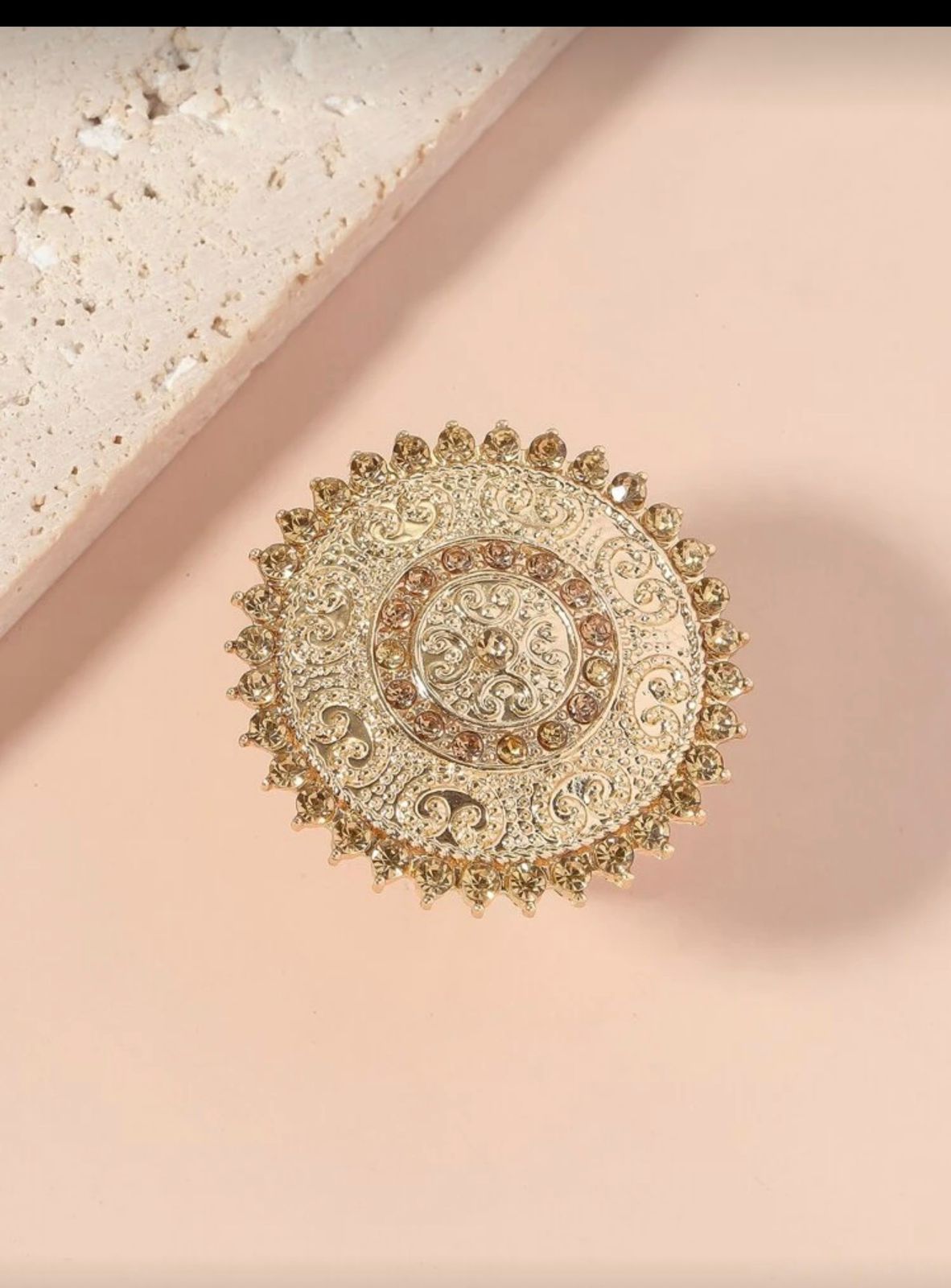 Royal Antique Statement Adjustable Ring