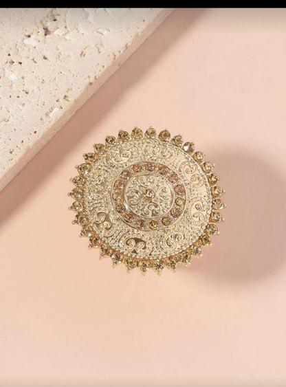 Royal Antique Statement Adjustable Ring
