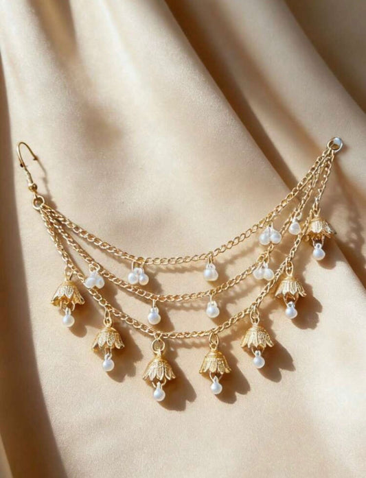 Layered Pearl Drop Chain Sahara&nbsp;