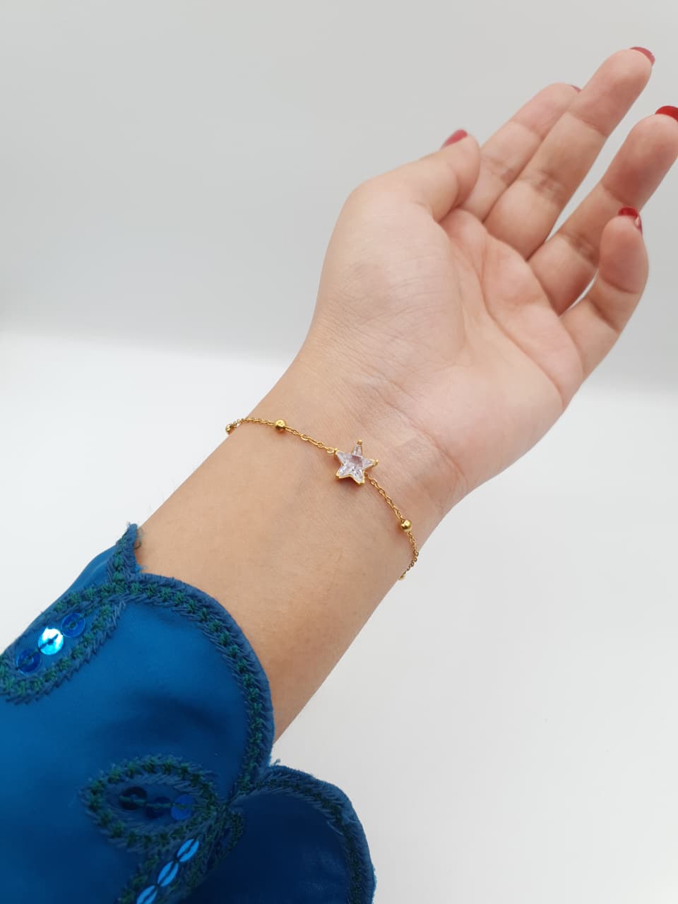 Starlight Crystal Gold Bracelet