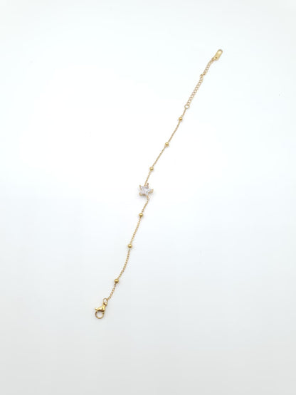 Starlight Crystal Gold Bracelet