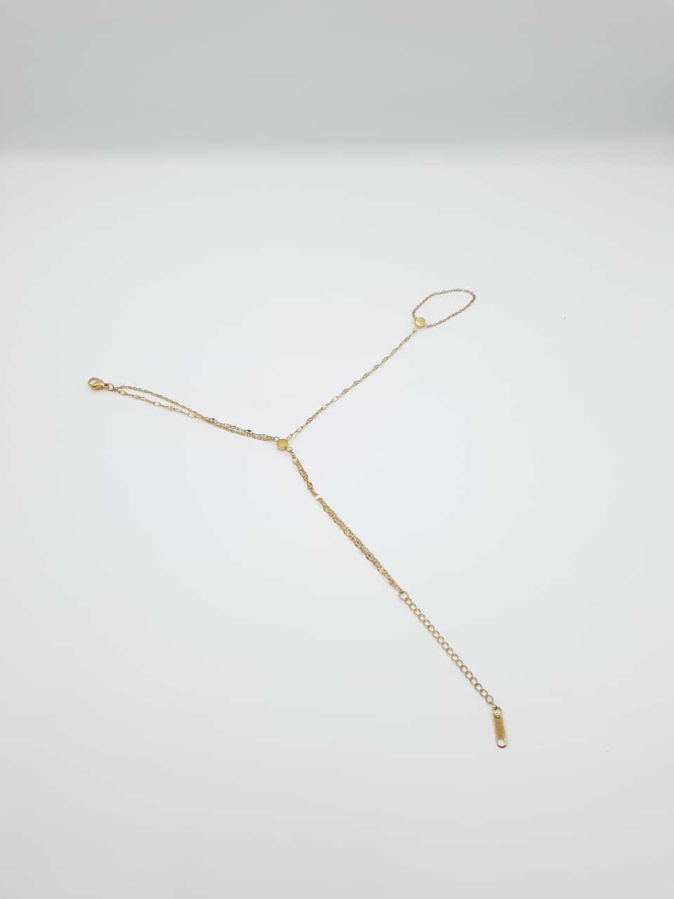 Delicate Gold Hand Harness Bracelet