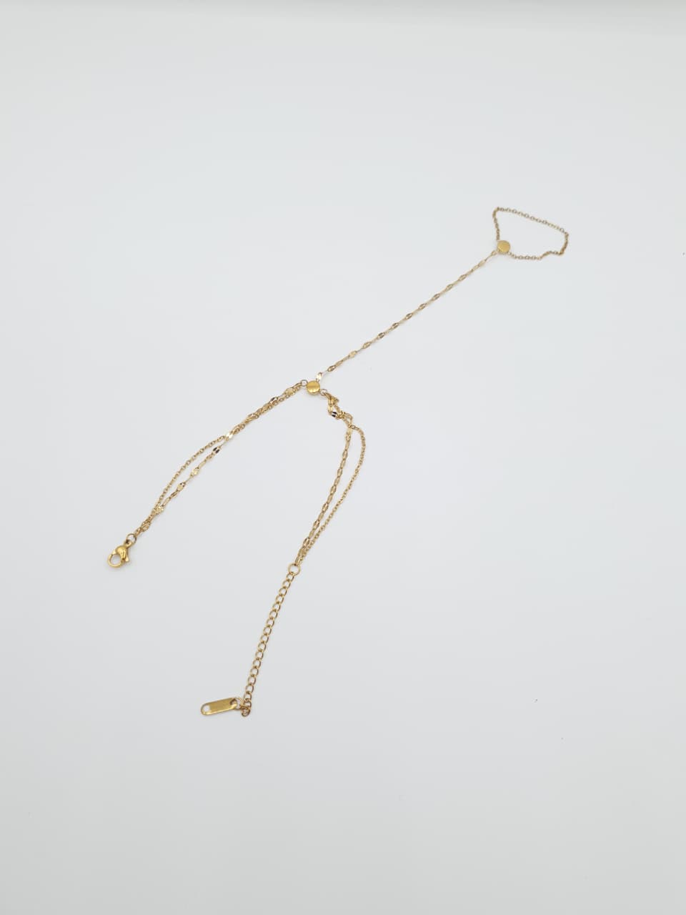 Delicate Gold Hand Harness Bracelet