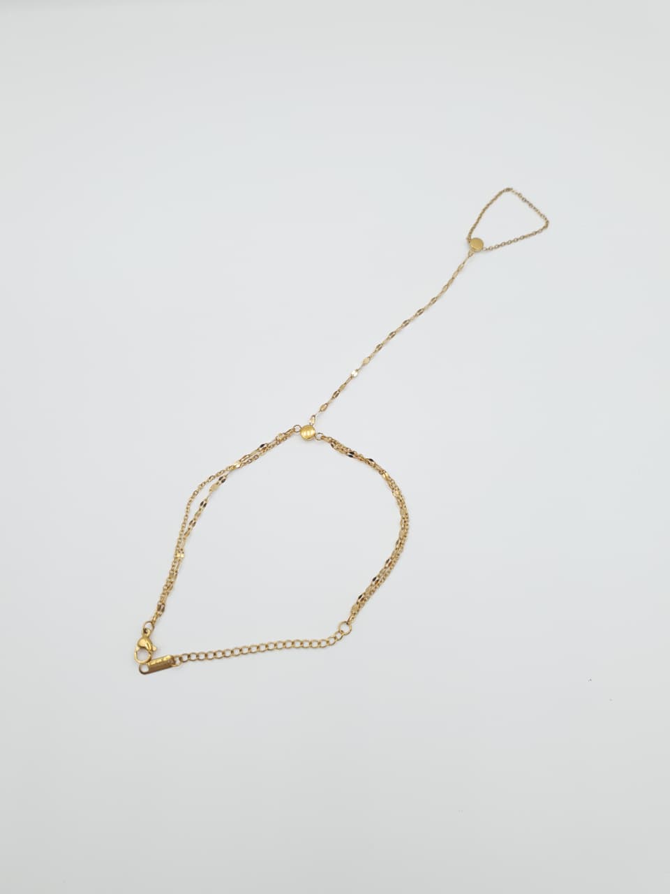 Delicate Gold Hand Harness Bracelet