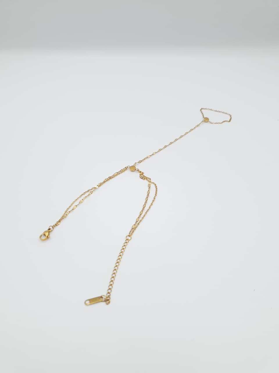 Delicate Gold Hand Harness Bracelet