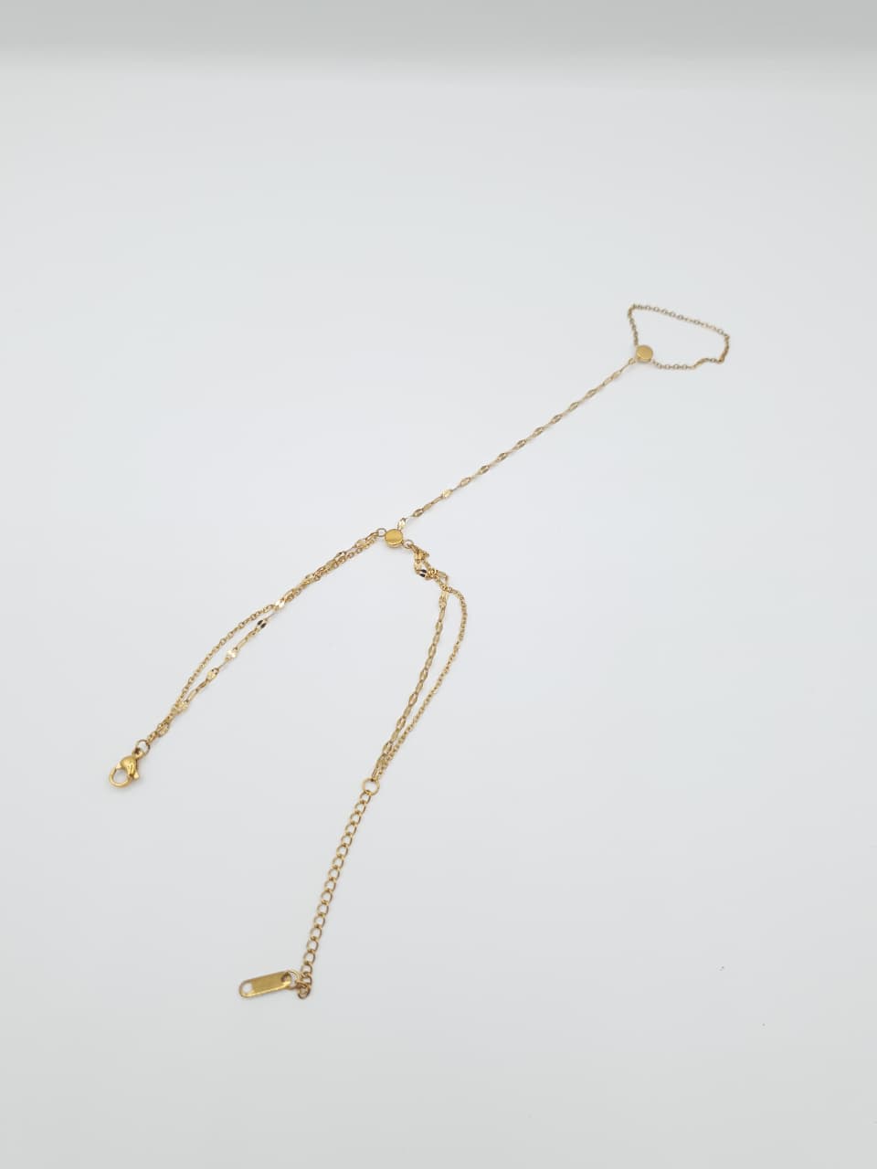 Delicate Gold Hand Harness Bracelet