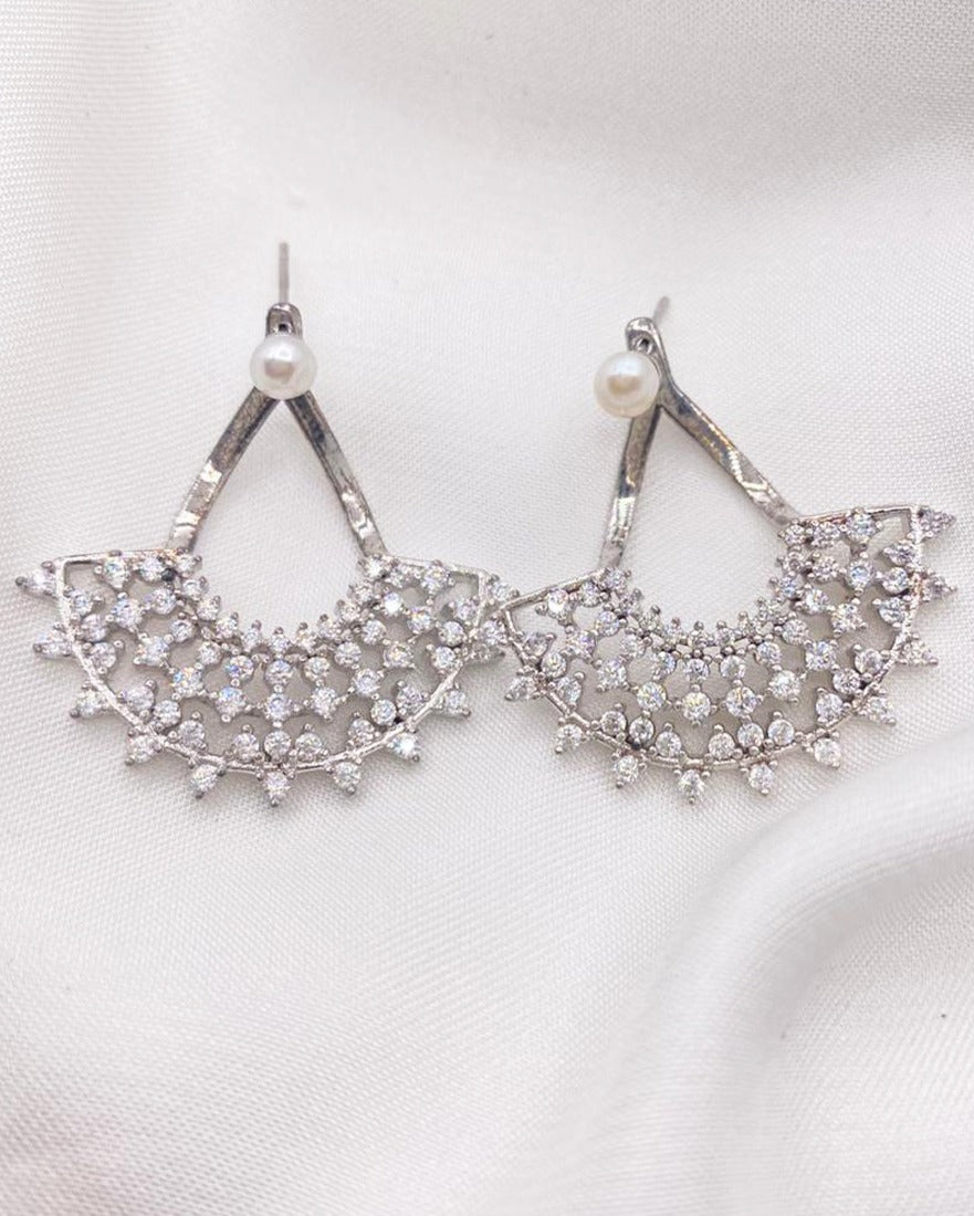 Silver Veil Zirconia Jewelry