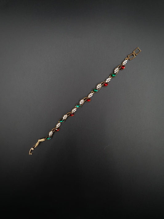 Royal Gemstone-Inspired Bracelet