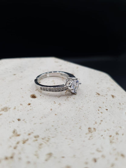 Classic Silver Solitaire
