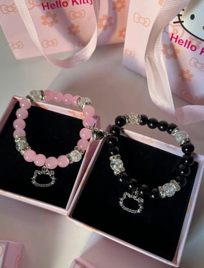 Soulmate Heart Couple Hand-Made Bracelets Set
