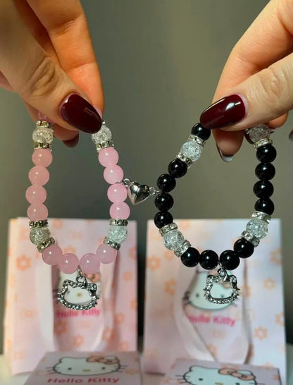 Soulmate Heart Couple Hand-Made Bracelets Set