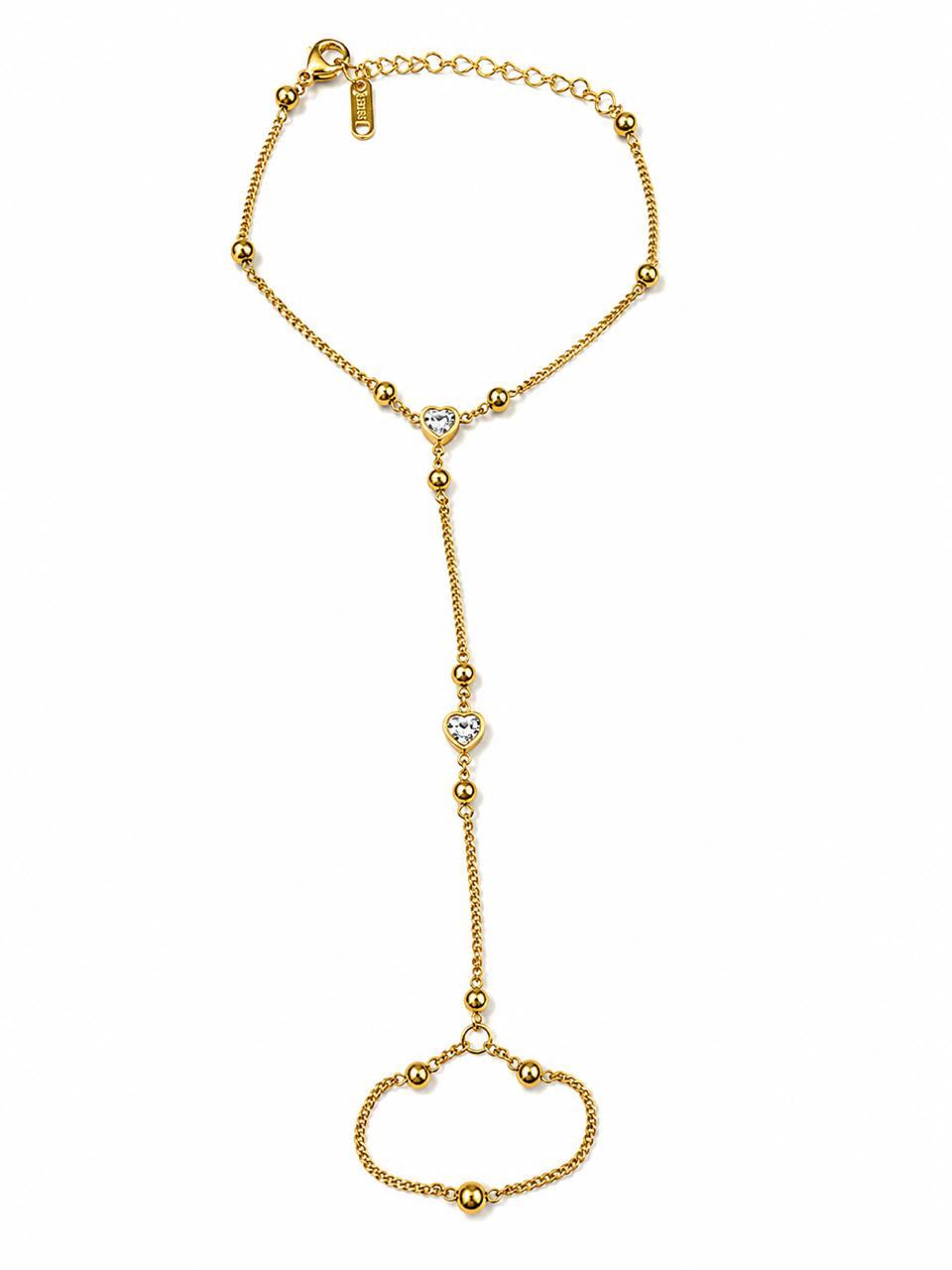 Amour Heart Hand Chain