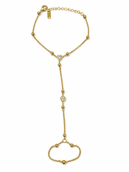 Amour Heart Hand Chain