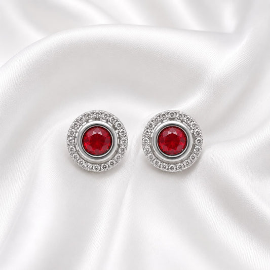 Crimson Halo Stud