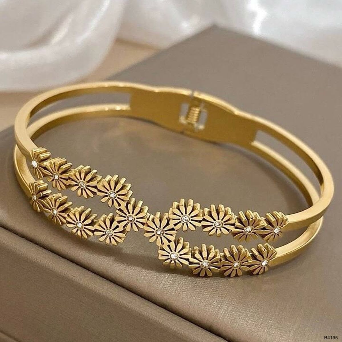 Golden Bloom Floral