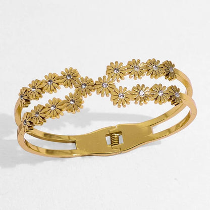 Golden Bloom Floral