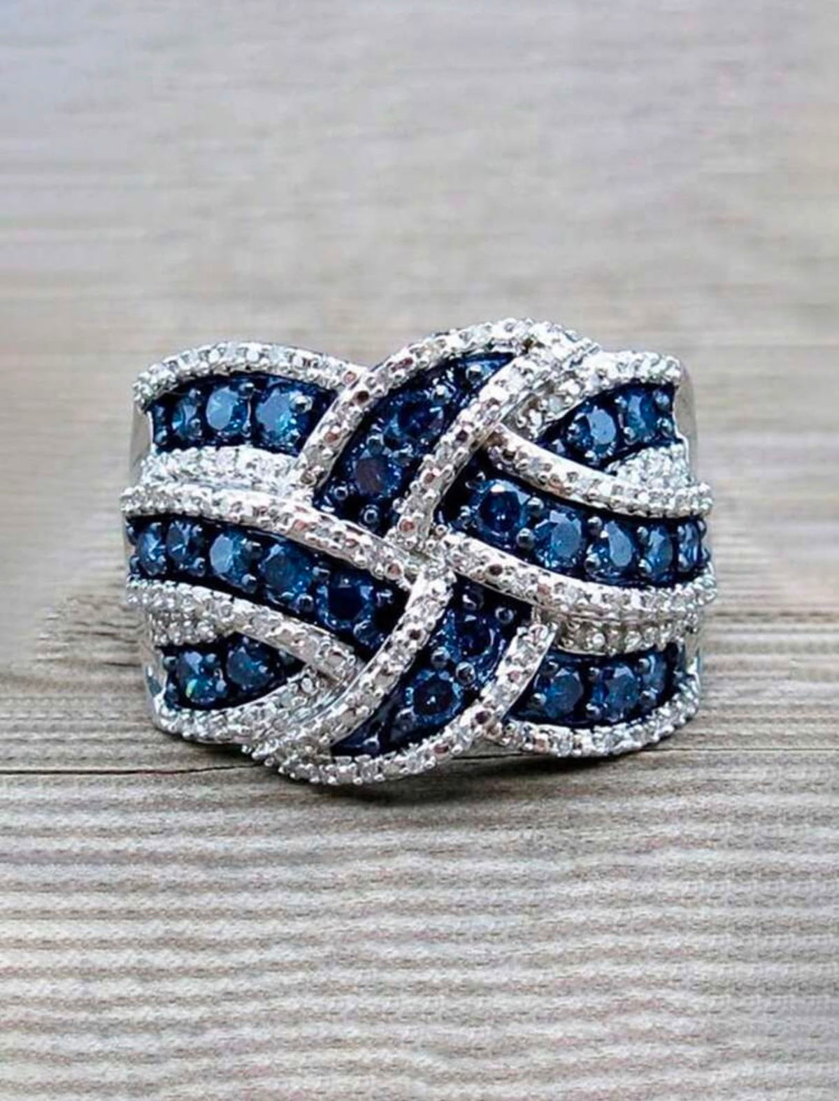 Midnight Blue Interwoven