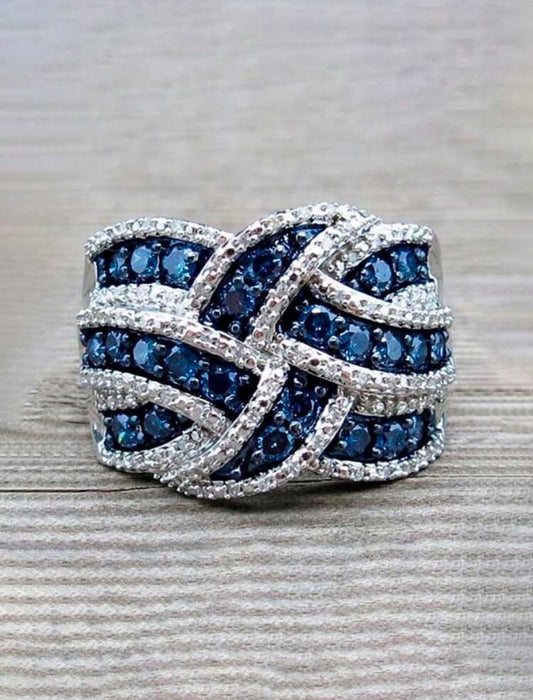Midnight Blue Interwoven