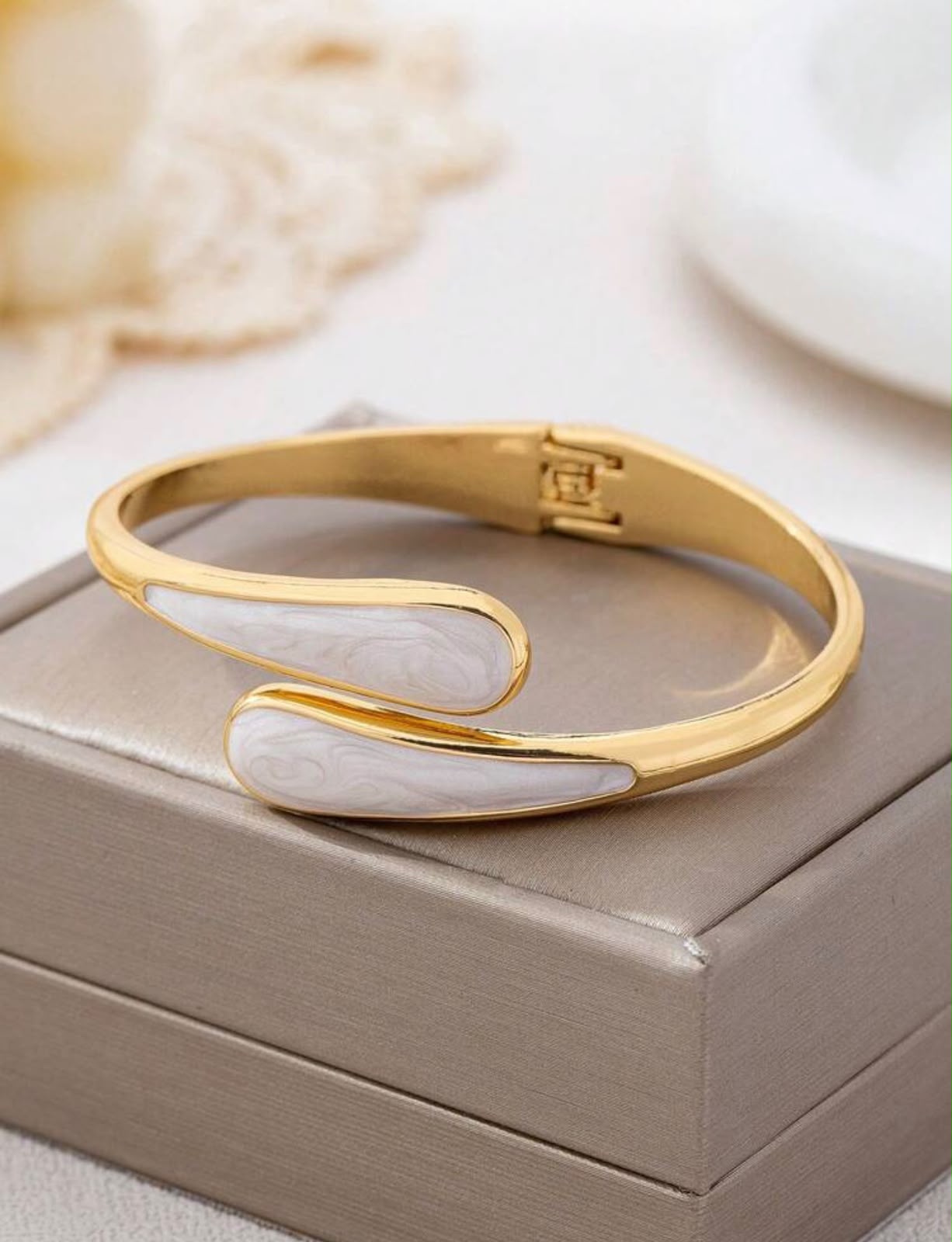 Golden Pearl Cuff
