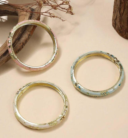 Enchanted Garden Enamel Bangle