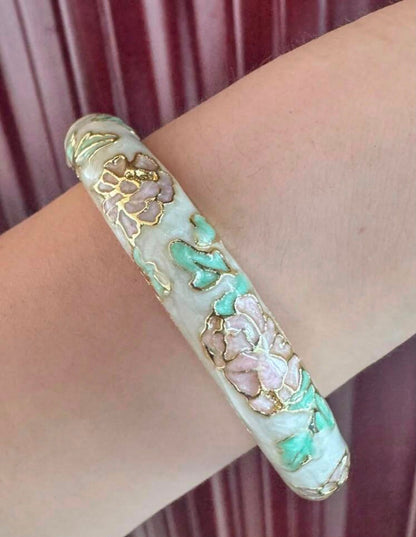 Enamel Bloom Bangle
