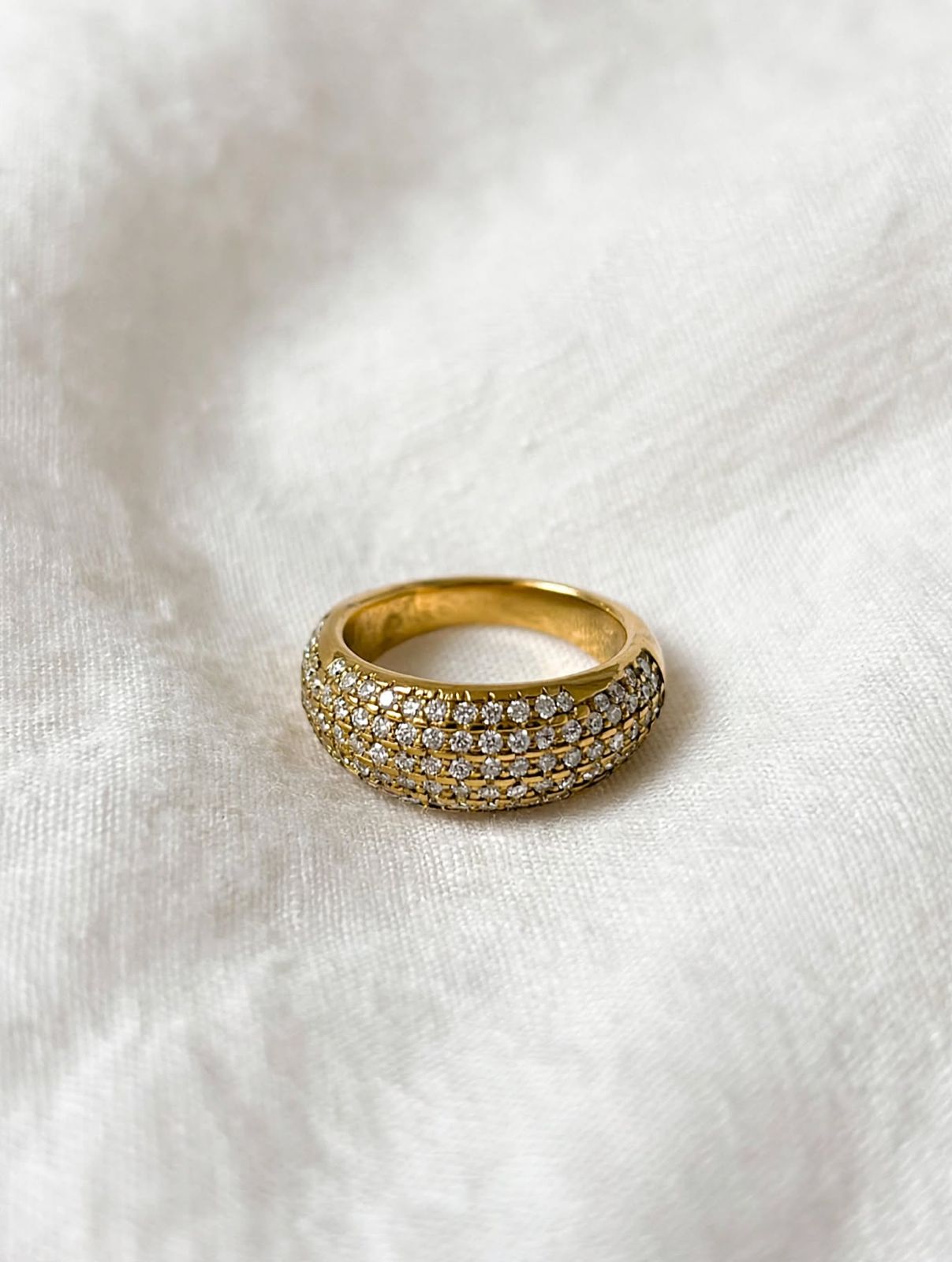Celeste Pavé Statement Ring