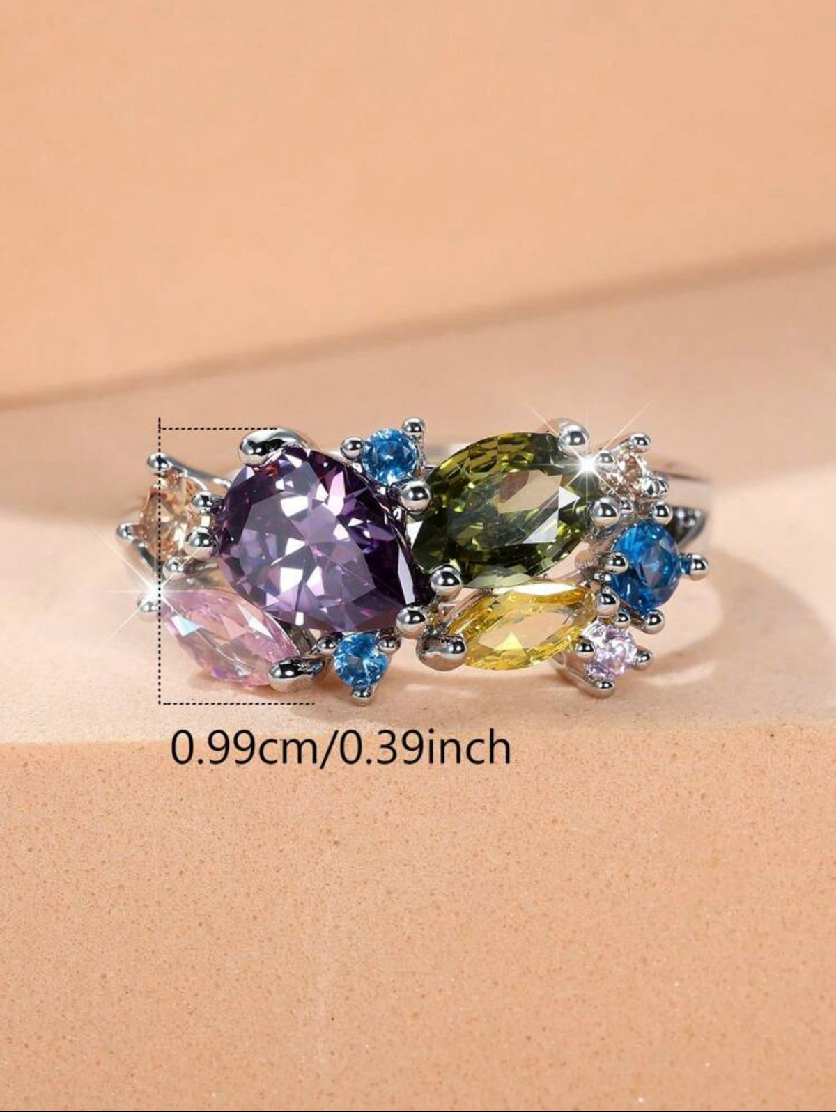 Mystic Garden Multicolor Gemstone