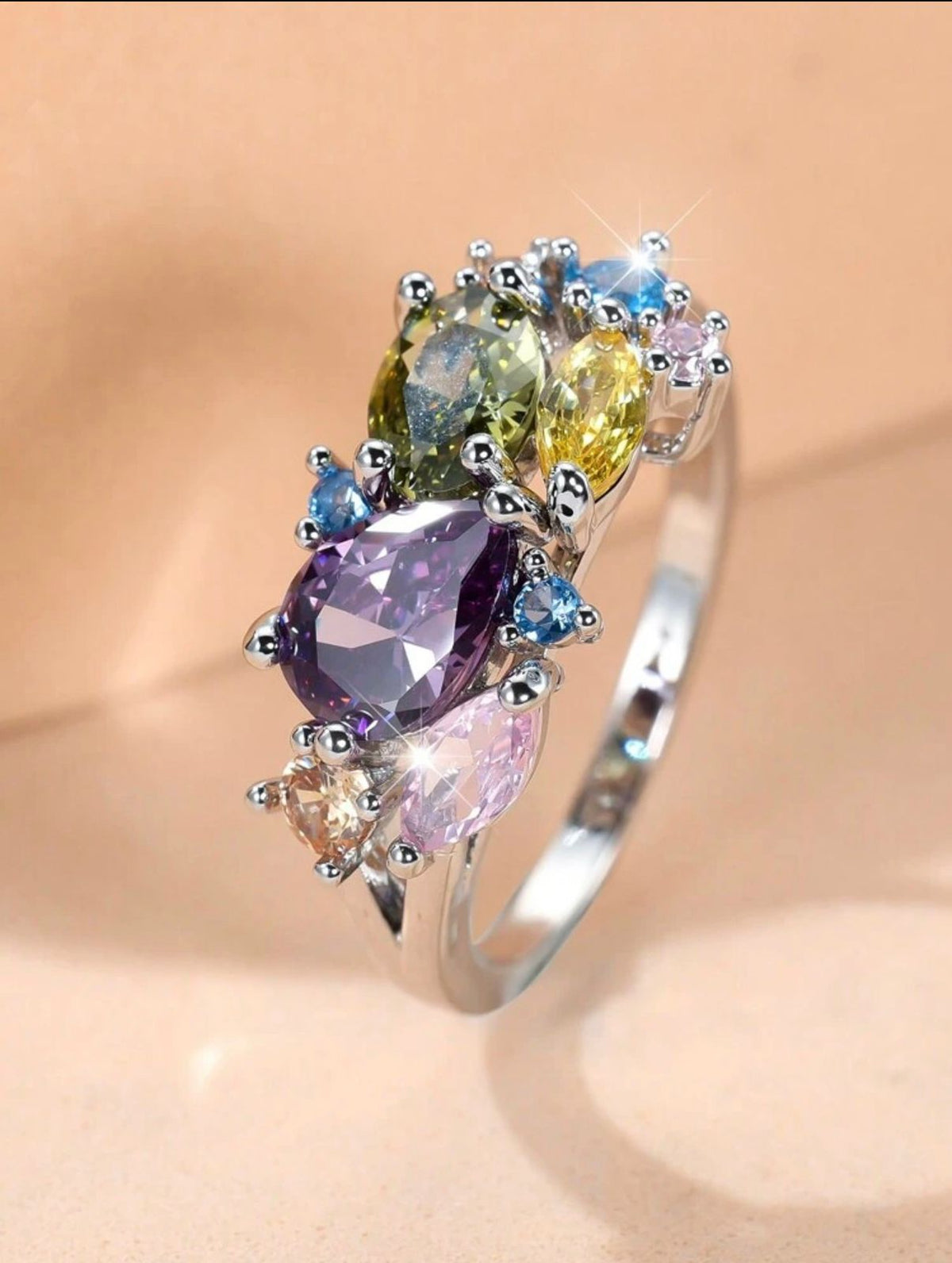 Mystic Garden Multicolor Gemstone