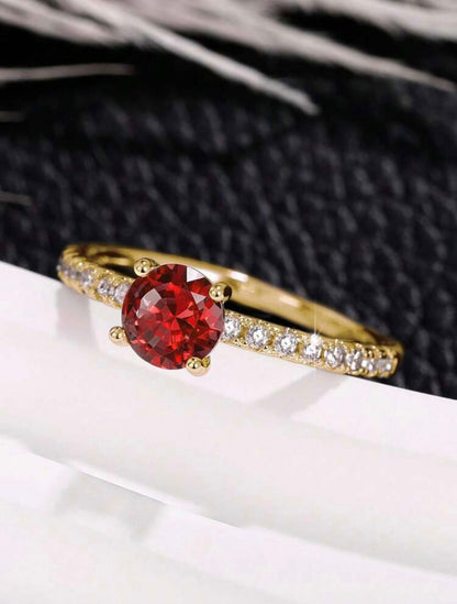 Crimson Celeste Solitaire