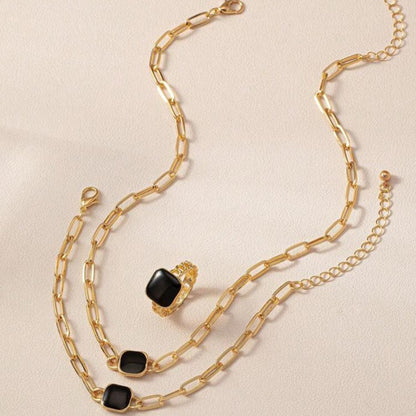 A SET OF BLACK SQUARE image 2