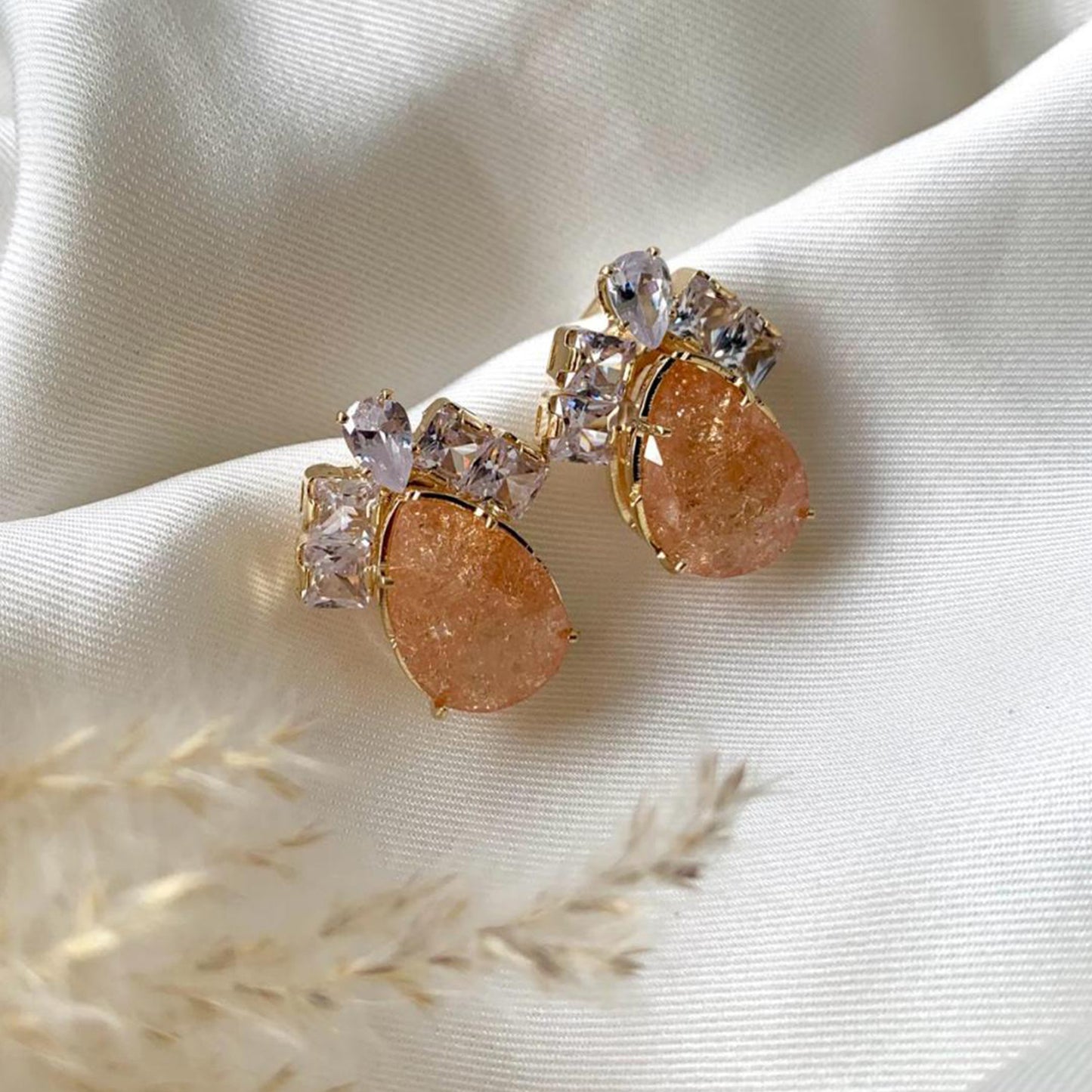 BINDI STYLE - BLACK, FEROZI & ORANGE image 0
