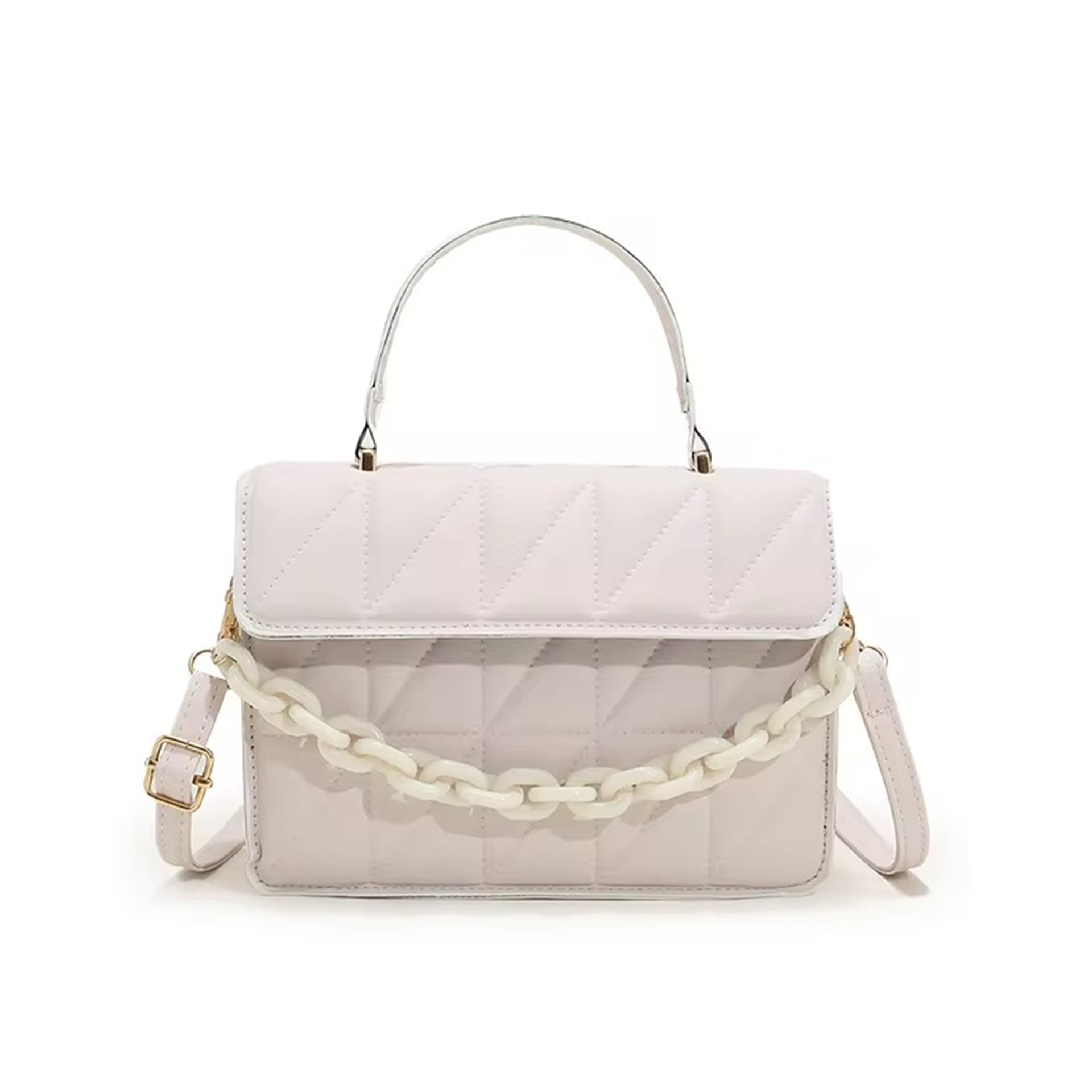 SMART SHOULDER BAG - White image
