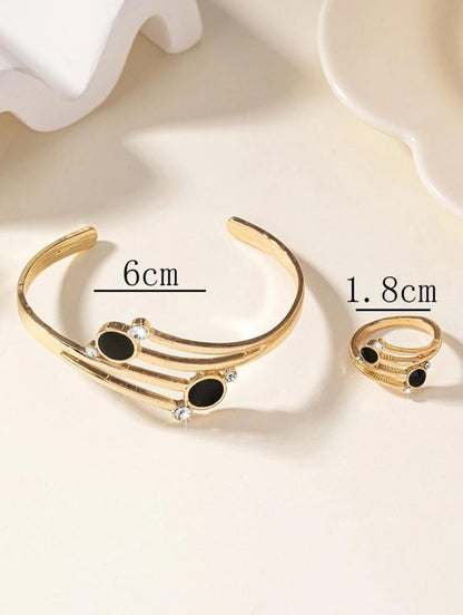 Simple &amp; Fashionable Bracelet And Ring Set image 5
