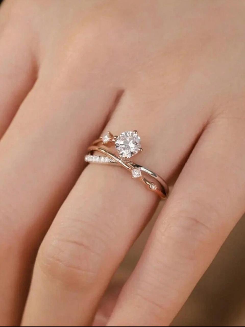 UNIVERSE THEMED OPEN ADJUSTABLE RING image 1