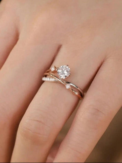 UNIVERSE THEMED OPEN ADJUSTABLE RING image 1